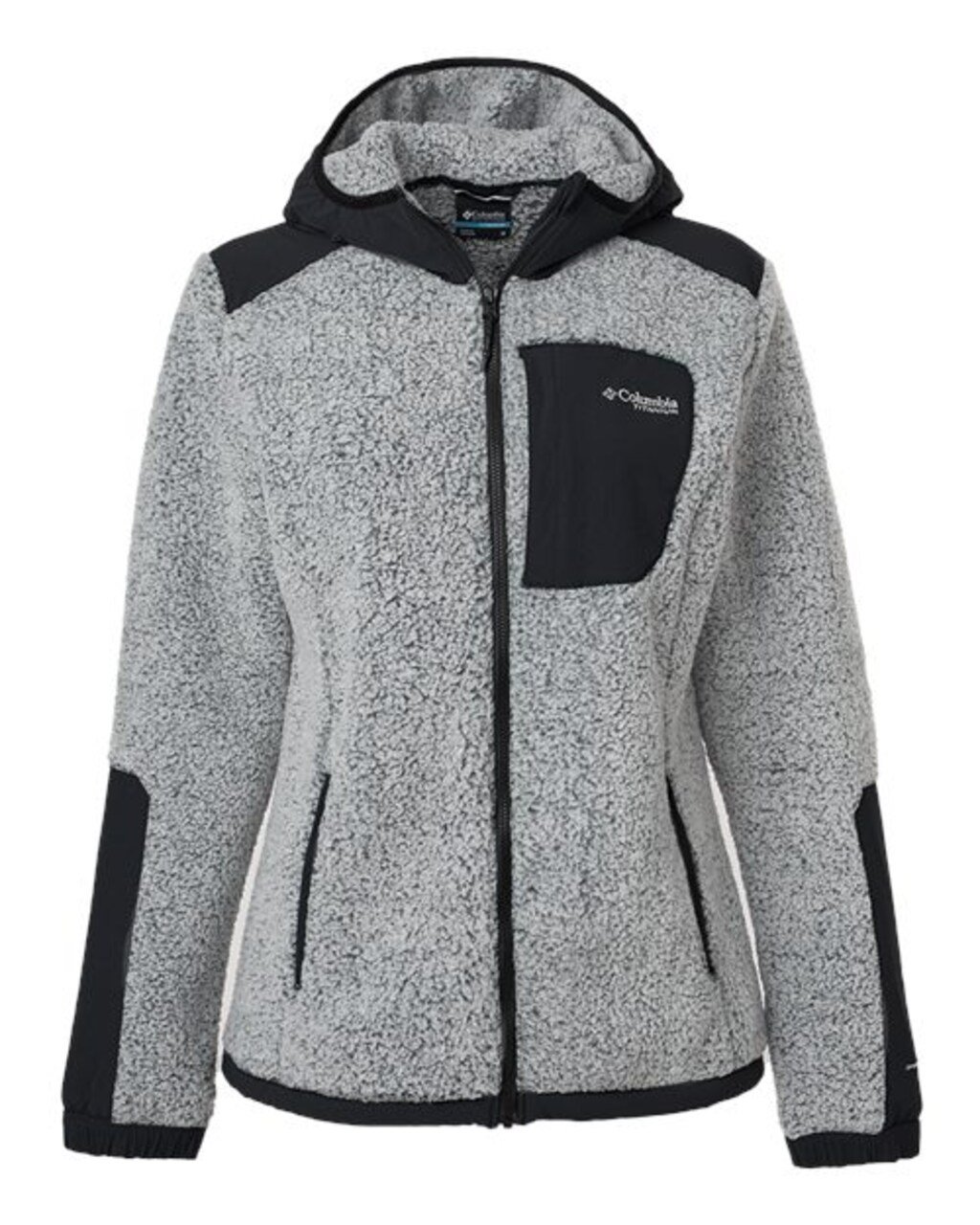 Columbia® Women Arctic Crest Sherpa Full Zip Jacket with Omni HEAT Insulation and Adjustable Hem